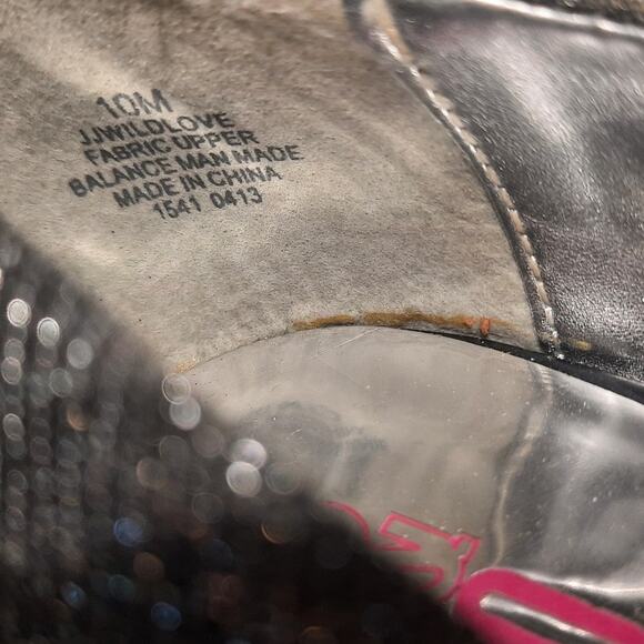 9 & CO JJWildLove Womens Silver Glitter Platform Stiletto High Heels Sz 10 Sexy - Picture 6 of 10